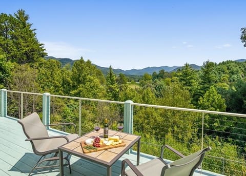 Enjoy wine, cheese and a beautiful Mountain View.