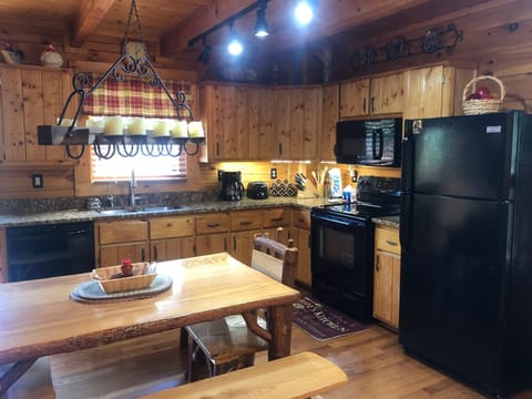 Our incredible kitchen with all the amenities!