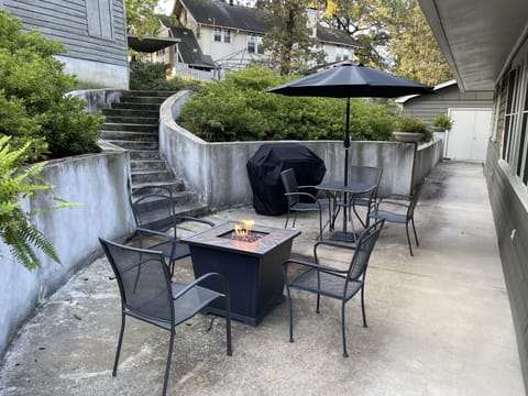 Rear patio