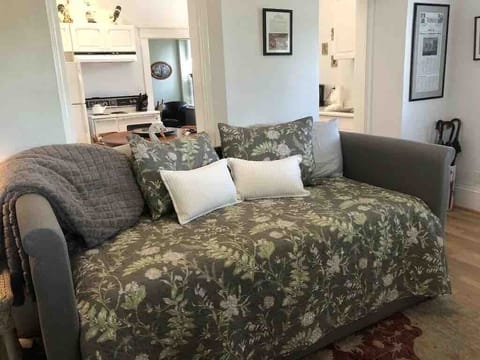 Sunroom with 2 twin trundle beds