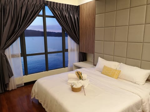 master bedroom  with seaview