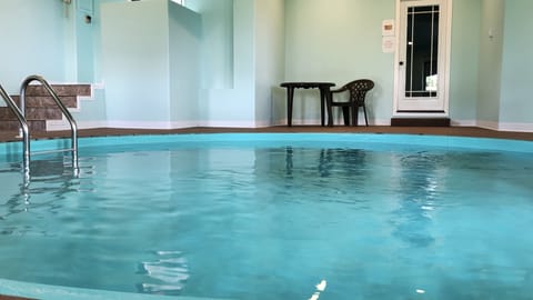 Indoor pool, a heated pool