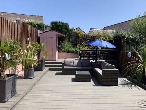 Newly renovated garden