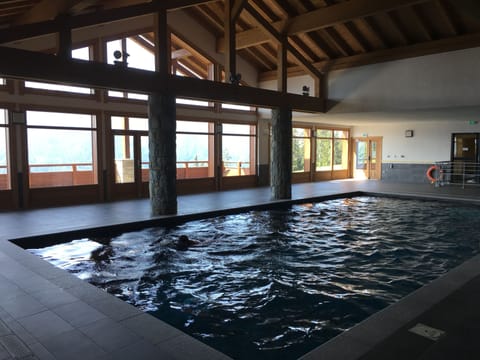 Indoor pool, a heated pool