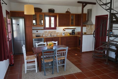 Kitchen and dining area