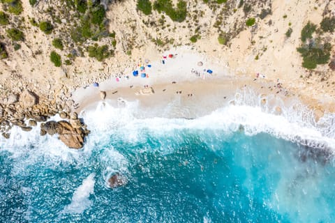 Beach nearby, beach towels