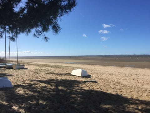 On the beach