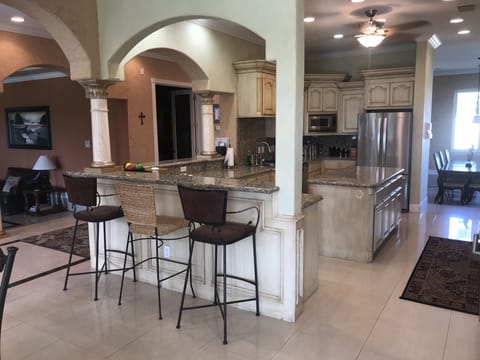Kitchen/ Family room/ Formal dining room