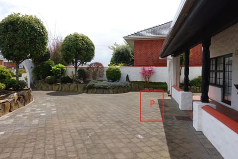 Guest's car parking.