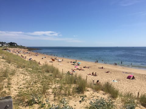 On the beach