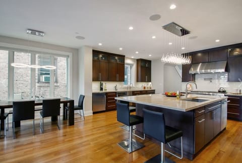 KITCHEN, BAR, and BREAKFAST AREA