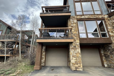 The condo is on the second floor directly above your spacious 1 car garage