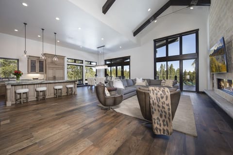 Main Level Open- Concept Great Room: Perfect for a social atmosphere