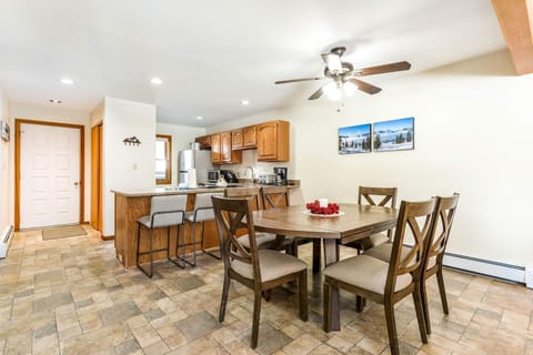 Open Concept Kitchen and Dining So Everyone Can Be Involved