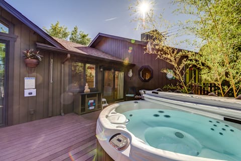 Enjoy the Private Hot Tub