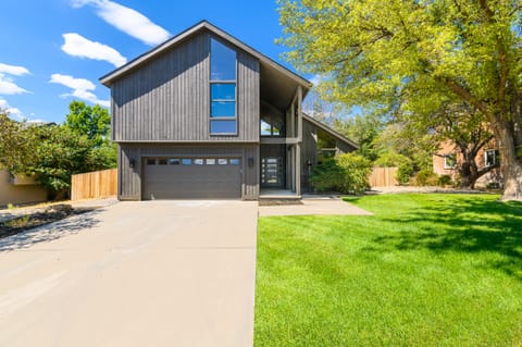 Front view of house.