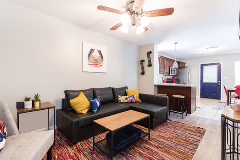 Main floor open concept.