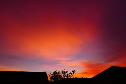 Sunrise from Villa A Kamala Beach Estate.