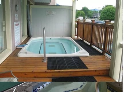 Indoor pool, outdoor pool