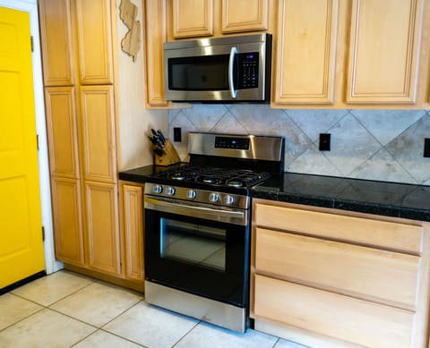 Kitchen with new appliances!