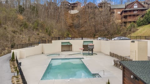 Indoor pool, a heated pool