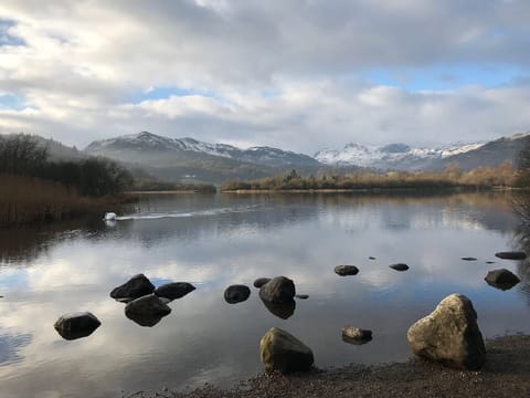 Elterwater with views of The Langdale