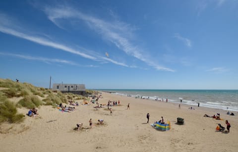 On the beach