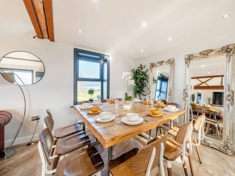 Open plan living space | North Plain Barn - North Plain Farm, Bowness-on-Solway