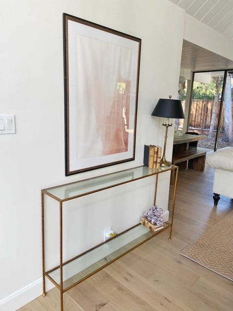 Table in the entry way