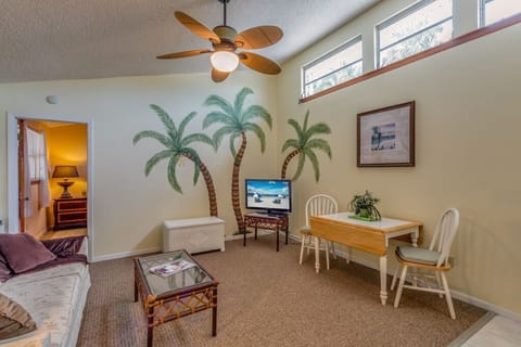 Spacious living room with 2 couches / dining table