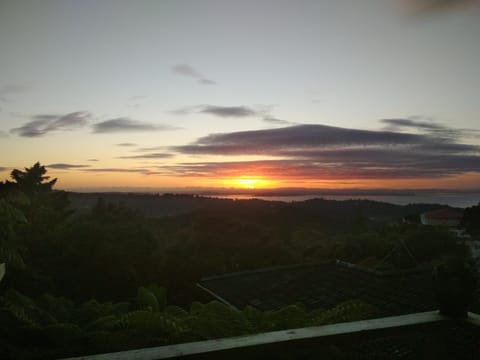 sunrise over the Manukau Harbour