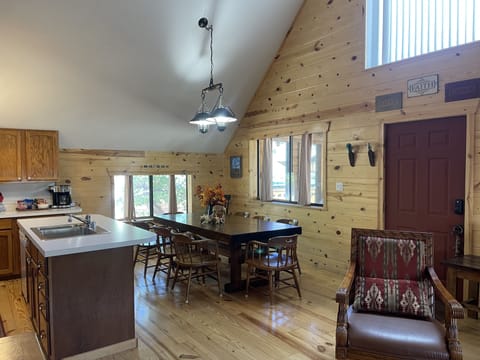 Oven, stovetop, dishwasher, coffee/tea maker