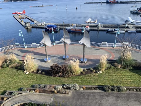 The iconic "Pacific Sails" are immediately below your balconies