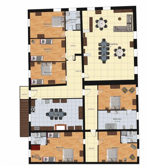 First floor plan