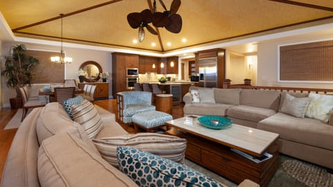 Comfortable living area with plenty of seating