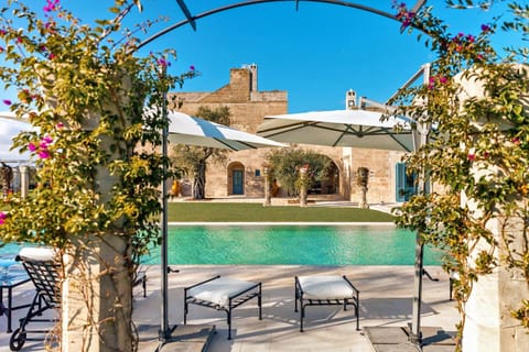 Indoor pool, outdoor pool, sun loungers