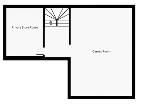 Floor plan of second floor | High Street, Kirkcudbright