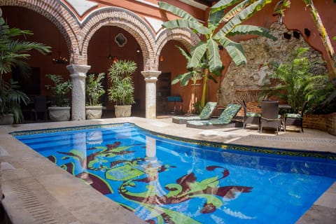 Indoor pool, outdoor pool