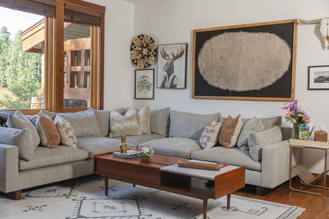 Large sectional couch for lounging