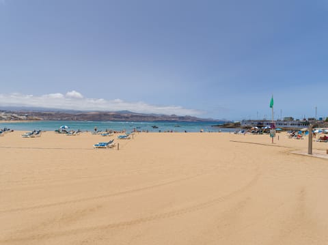 On the beach