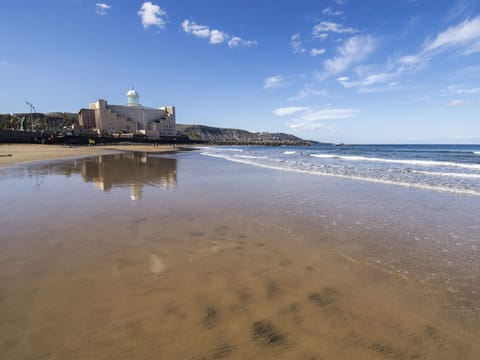 On the beach