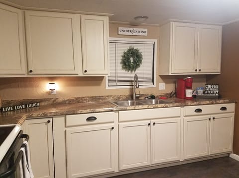 Newly renovated kitchen