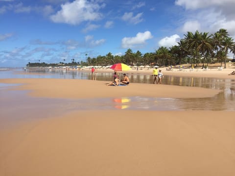 On the beach