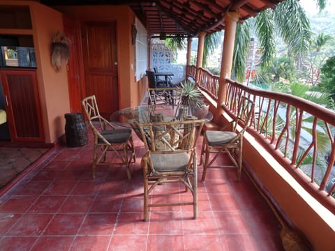 Dining area on Roof top Terrace