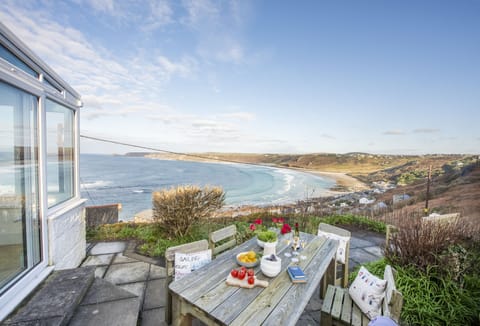 Welcome to Adanac, perched atop the breathtaking Sennen Cove