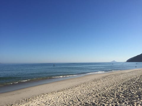 Beach nearby, sun loungers