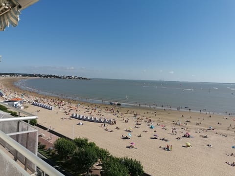 On the beach