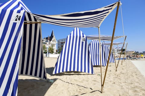 On the beach