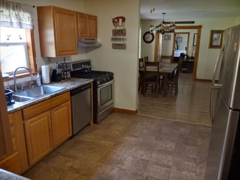 Feel at home cooking here. We even have a crockpot! Cook together!