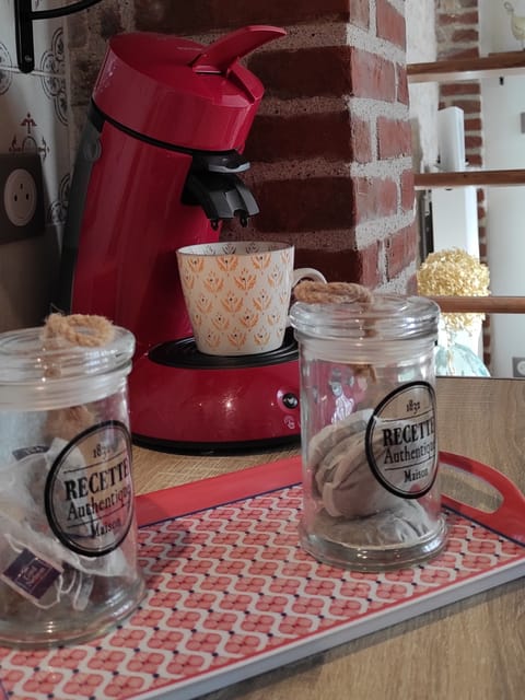 Thé ou Café ?
Vous trouverez le nécessaire pour votre arrivée au gîte...